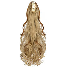 Load image into Gallery viewer, Clip in Hairpiece Ponytail Extension Claw Wig Store 
