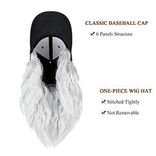 Load image into Gallery viewer, Baseball Cap Hair with 14 Inch Wavy Hair Wig Store
