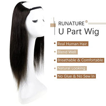 Load image into Gallery viewer, U Part Human Hair Wig 12&quot; - 20 Inches Wig Store
