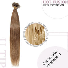 Load image into Gallery viewer, Keratin Fushion Bonded U Tip Human Hair Extensions - 100 Strands/Pack 50g Wig Store
