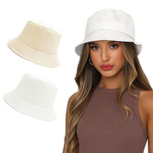 Load image into Gallery viewer, Reversible Summer Sun Bucket Hat for Women Wig Store
