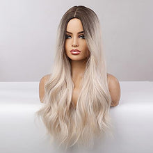 Load image into Gallery viewer, Long Blonde Wig Heat Resistant Fibre 24&quot; Wig Store
