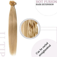 Load image into Gallery viewer, Keratin Fushion Bonded U Tip Human Hair Extensions - 100 Strands/Pack 50g Wig Store
