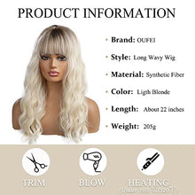 Load image into Gallery viewer, Heat Resistant Long Wavy Light Blonde Wig Wig Store
