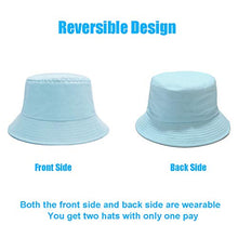 Load image into Gallery viewer, Reversible Summer Sun Bucket Hat for Women Wig Store
