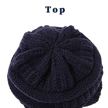 Load image into Gallery viewer, Satin lined Knit Beanie Hat Wig Store 
