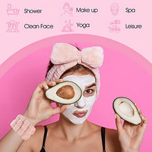 Load image into Gallery viewer, 3 Pcs Spa Headband Wrist Washband Set
