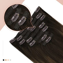 Load image into Gallery viewer, Human Hair Clip in Hair Extensions -7 Pcs set Wig Store
