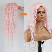 Load image into Gallery viewer, Curly blonde brown reverse ombre wig Wig Store 
