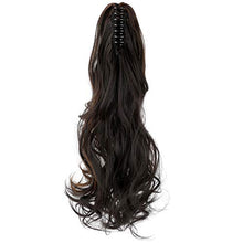 Load image into Gallery viewer, Clip in Hairpiece Ponytail Extension Claw Wig Store 

