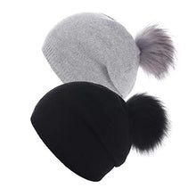 Load image into Gallery viewer, Cashmere Knit Wool Beanie Wig Store
