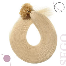 Load image into Gallery viewer, Keratin Fushion Bonded U Tip Human Hair Extensions - 100 Strands/Pack 50g Wig Store
