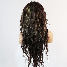 Load image into Gallery viewer, Curly blonde brown reverse ombre wig Wig Store 
