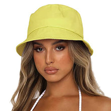 Load image into Gallery viewer, Reversible Summer Sun Bucket Hat for Women Wig Store
