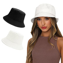 Load image into Gallery viewer, Reversible Summer Sun Bucket Hat for Women Wig Store
