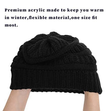 Load image into Gallery viewer, Satin lined Knit Beanie Hat Wig Store 
