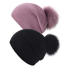 Load image into Gallery viewer, Cashmere Knit Wool Beanie Wig Store
