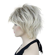 Load image into Gallery viewer, Short Layered Shaggy Synthetic Wig with Bangs
