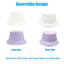 Load image into Gallery viewer, Reversible Summer Sun Bucket Hat for Women Wig Store
