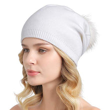 Load image into Gallery viewer, Cashmere Knit Wool Beanie Wig Store
