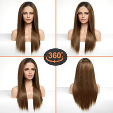 Load image into Gallery viewer, Silky Straight Synthetic Futura Fibre Lace Front Wig
