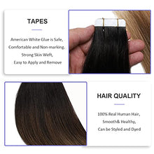 Load image into Gallery viewer, Human Hair Tape in Extensions Ombre Baylage Hair 14 Inch Tape in Extensions Wig Store
