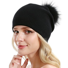 Load image into Gallery viewer, Cashmere Knit Wool Beanie Wig Store
