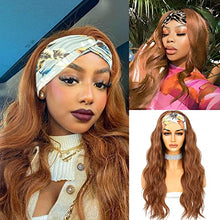 Load image into Gallery viewer, Headband Wigs Wavy 26 Inch Synthetic Wig Store
