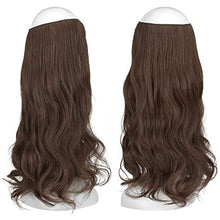 Load image into Gallery viewer, One Piece 18 Inch Invisible Secret Wire Crown Hair Extension Wig Store
