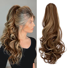 Load image into Gallery viewer, Clip in Hairpiece Ponytail Extension Claw Wig Store 

