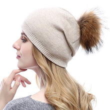 Load image into Gallery viewer, Cashmere Knit Wool Beanie Wig Store
