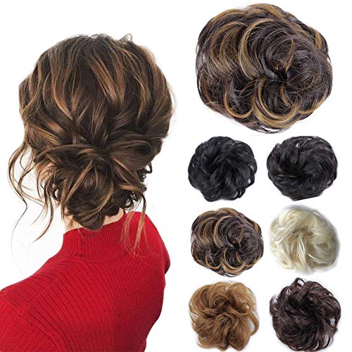 Synthetic Fibre Hair Bun Donut Hairpiece Wig Store