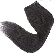 Load image into Gallery viewer, Remy Human Hair Invisible Wire Hair Extensions Wig Store
