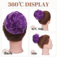 Load image into Gallery viewer, Synthetic Messy Bun Hair Piece for Women
