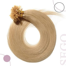 Load image into Gallery viewer, Keratin Fushion Bonded U Tip Human Hair Extensions - 100 Strands/Pack 50g Wig Store
