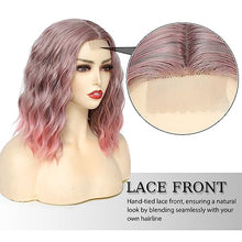 Load image into Gallery viewer, Lace Front Wavy Shoulder Length Wig
