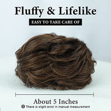 Load image into Gallery viewer, Messy Hair Bun Wig Store
