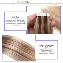 Load image into Gallery viewer, Human Hair Tape in Extensions Ombre Baylage Hair 14 Inch Tape in Extensions Wig Store
