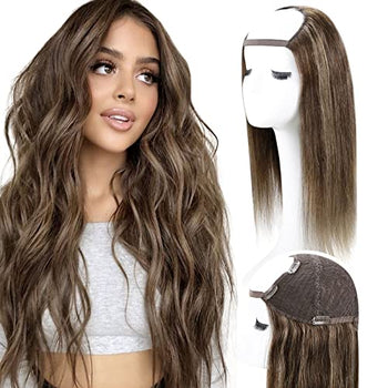U Part Human Hair Wig 12" - 20 Inches Wig Store