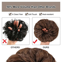 Load image into Gallery viewer, Messy Hair Bun Wig Store
