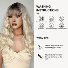 Load image into Gallery viewer, Heat Resistant Long Wavy Light Blonde Wig Wig Store
