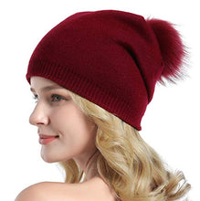 Load image into Gallery viewer, Cashmere Knit Wool Beanie Wig Store
