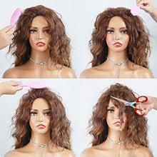 Load image into Gallery viewer, Curly blonde brown reverse ombre wig Wig Store 
