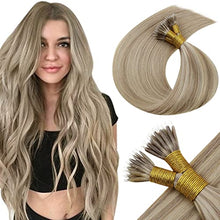 Load image into Gallery viewer, Balayage Nano Ring Human Hair Extensions Wig Store 
