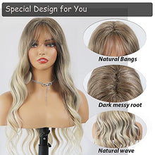 Load image into Gallery viewer, Curly blonde brown reverse ombre wig Wig Store 
