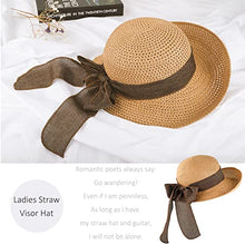 Load image into Gallery viewer, Roll Up Wide Rim Sun Hat for Women Fashion Store
