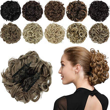 Load image into Gallery viewer, Classic Curly Chignon Hairpiece Bun Wig Store
