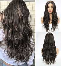Load image into Gallery viewer, Wavy Silver Platinum Grey Mixed Wig Wig Store 

