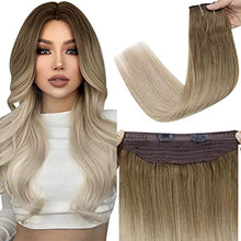 Load image into Gallery viewer, Halo Wire Hair Extensions Human Hair Wig Store
