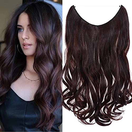 Curly Synthetic Halo Hair Extensions Wig Store 